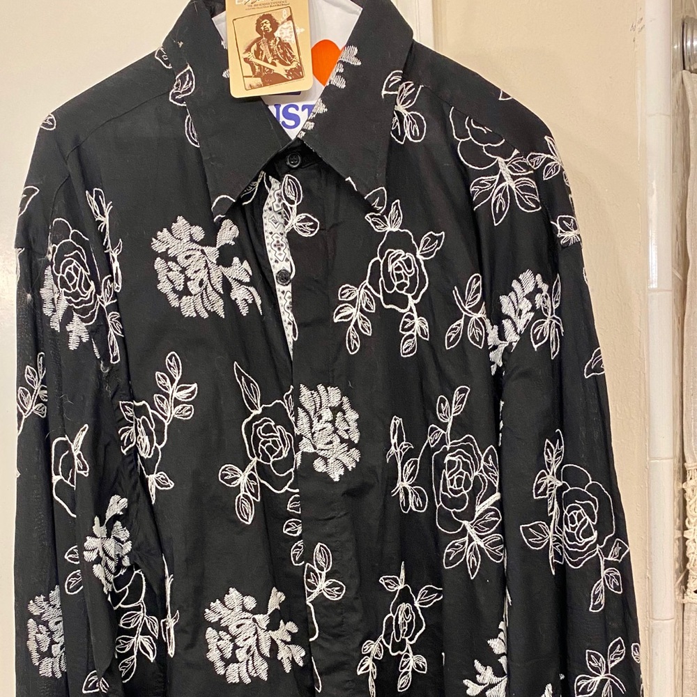 NWT The Jimi Hendrix Experience button down shirt